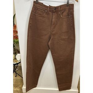 RSQ 90s Jeans‎ Womens 27Rust Brown High Rise Straight Leg Nostalgia Classic